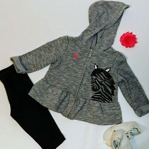 Koala baby jacket AND Carters leggings SET Girls
